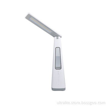 New LED Desk Lamp With Bladeless Fan Foldable Flexible Table Lamp With USB Charging
